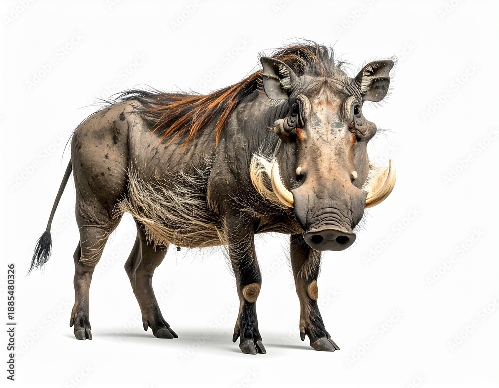 Fototapeta premium Warzenschwein