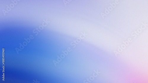 Aesthetic abstract blue gradient background with prominent noise texture
