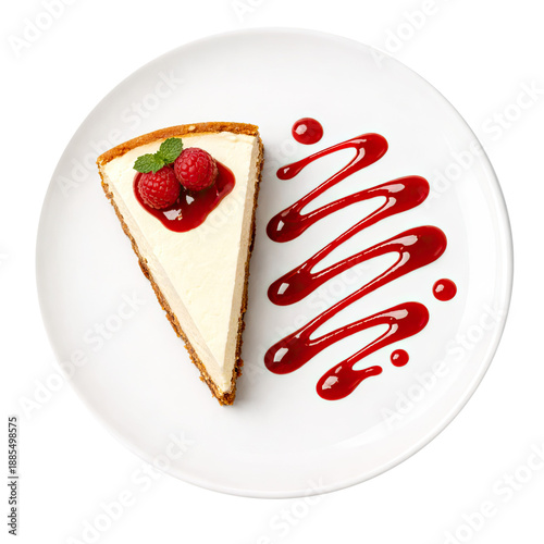 Slice of Raspberry Cheeseca...