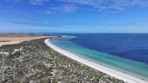 Foto Aerial photo of Port Hughes South Australia
