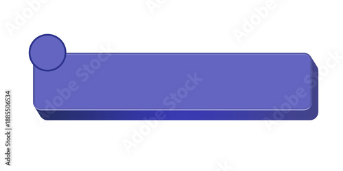 Lower and Upper Third TV Broadcast Template, Modern Flat Vector Design, Transparent Background PNG for Video Overlay and News Graphics