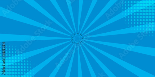 Anime Comic Background. Pop Art Style Background. Pop Up Retro Comic Background. Vector halftone illustration. Vintage background for comic superhero text, speech bubble, message.