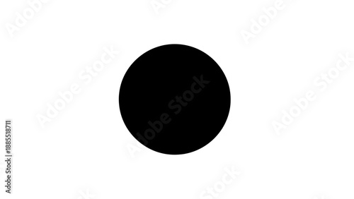 Simple black circle