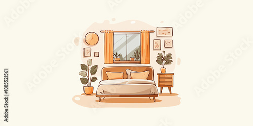 Luxury interior design featuring an antique armchair and furniture set within a decorated living room of a home or hotel apartment including a lamp and carpet