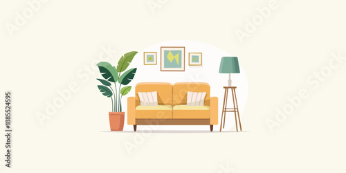 Modern interior design featuring a wooden dining table and chairs in a luxury home living room with a window and stylish decor