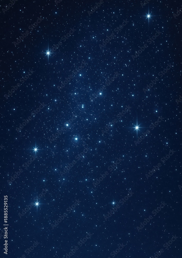 Fototapeta premium Vast starry night sky