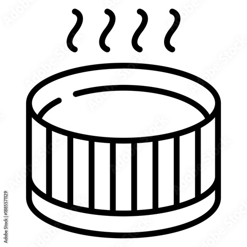 Spa tub icon