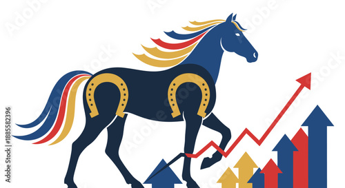 A vibrant and energetic abstract graphic. Perfect for backgrounds, branding, or illustrating concepts like progress and dynamism. Creates a modern fee