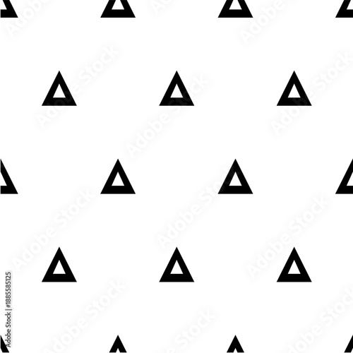Free Download seamless pattern with black triangle outline - GFXLoad