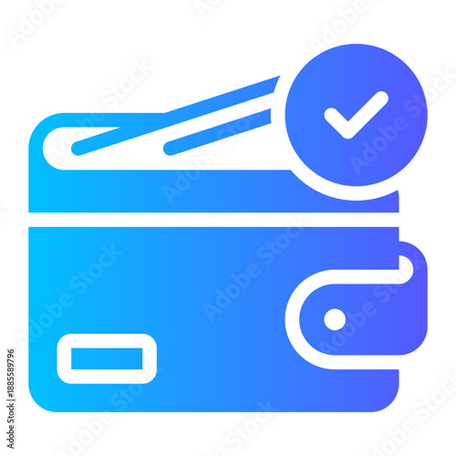 wallet gradient icon