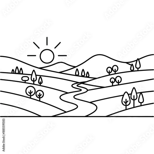 Vector file illustration on white background