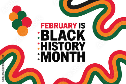 Black History Month Celebration Text