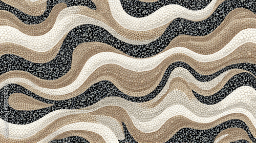 Ai generative, seamless wave pattern