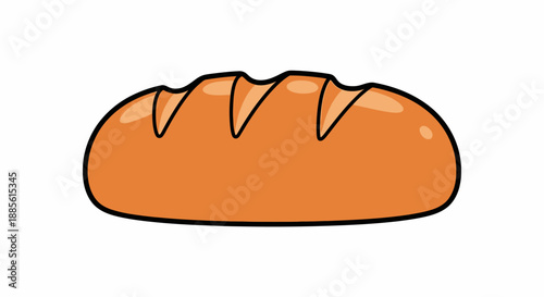 Freshly Baked Loaf Bread.