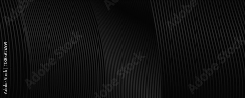 Abstract cover design set. Black vector pattern for business layout, brochure template