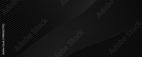 Abstract cover design set. Black vector pattern for business layout, brochure template