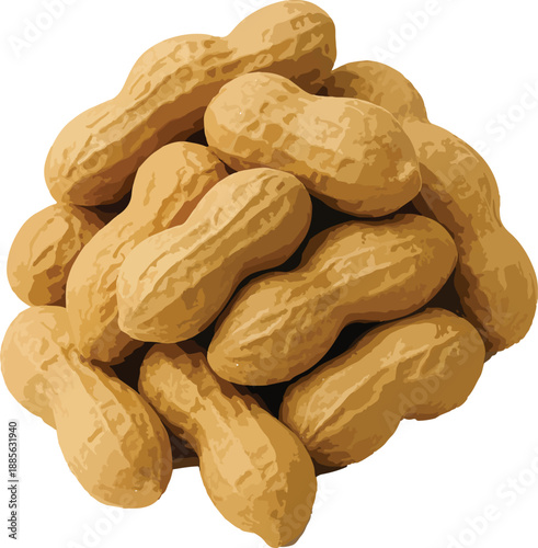 Pile of Peanuts in Shells heap