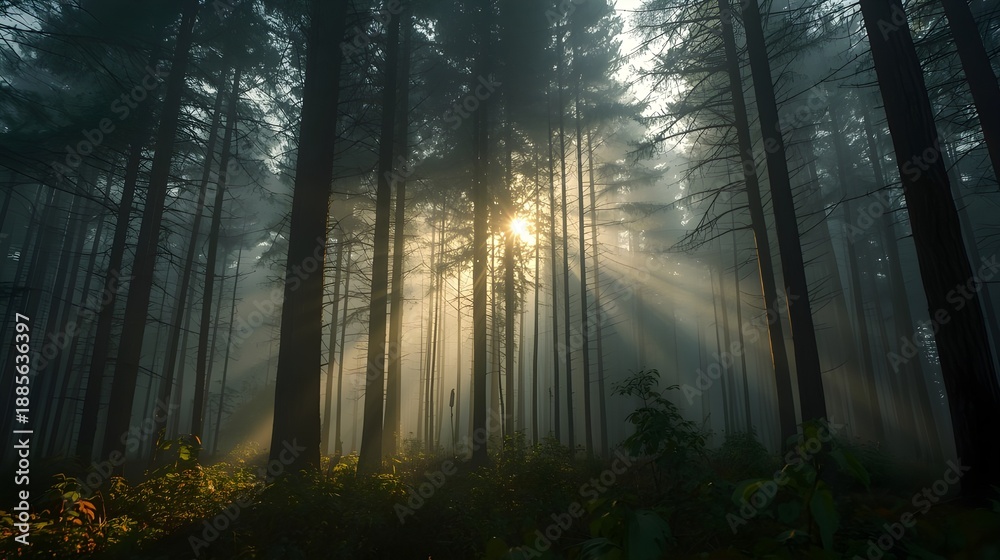 Naklejka premium rays of light