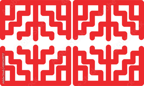 Floral pattern. wood carving pattern