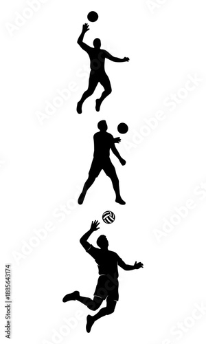 Football player vector, various ball player creative art, sport elements silhouettes, football player vector design isolated