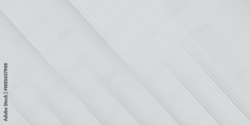 Obraz premium Abstract light silver background vector. Modern white background.