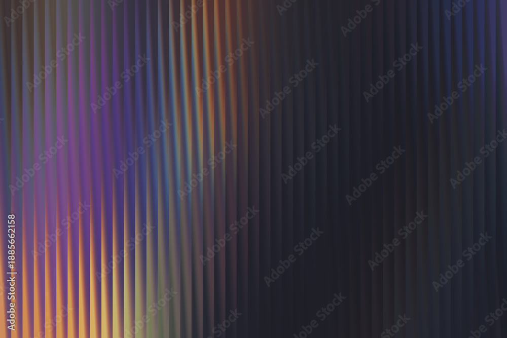 Obraz premium Abstract vertical lines with a gradient of color and light effects