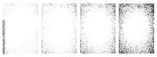 Subtle halftone urban vector. Abstract mild overlay textured effect. Black and white old concrete wall distressed grunge background. Different paint texture like spray, drop, damaged, ink splashes