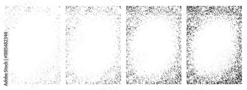 Subtle halftone urban vector. Abstract mild overlay textured effect. Black and white old concrete wall distressed grunge background. Different paint texture like spray, drop, damaged, ink splashes