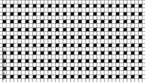  abstract black and white geometric seamless pattern featuring repeating shapes
