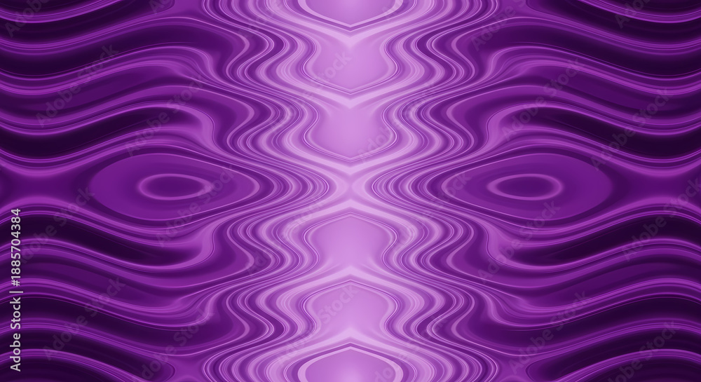 Fototapeta premium Purple abstract background with wavy lines