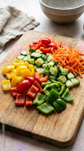 A vibrant composition of fr...