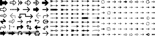  Mega Collection of Hand Drawn Sketchy Arrows for Business and Creative Design