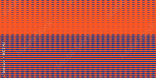 color gradation halftone background vector. Orange and blue