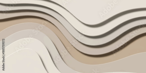 An abstract blue and gray vector background featuring 3d waves and light textures with elegant curved lines and spiral shapes for a professional business wallpaper design