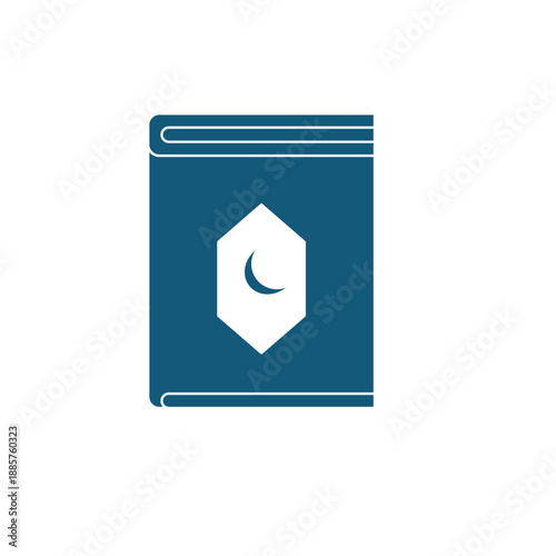 what are the symbols of ramadan kareem icon ilustration book muslim art