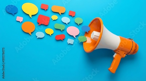 megaphone and loudspeaker