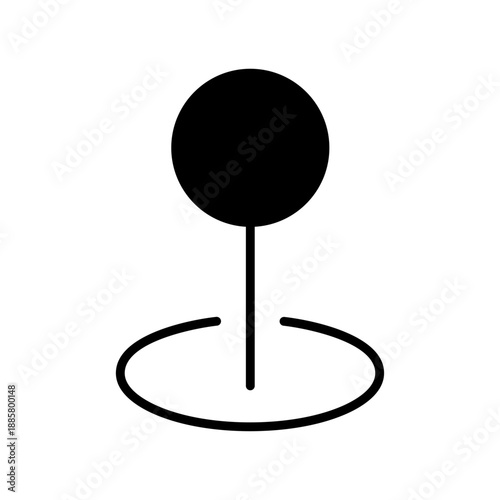 Map pin location icon. Map markers isolated on white background. Black pointer GPS location symbol. Vector illustration.