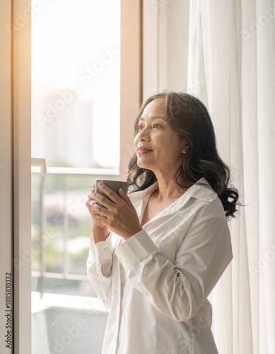 Free Download Entspannter Morgen mit Kaffee am Fenster - GFXLoad