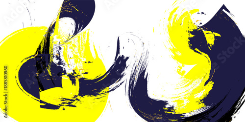 yellow and black abstract background. leopard water color design.