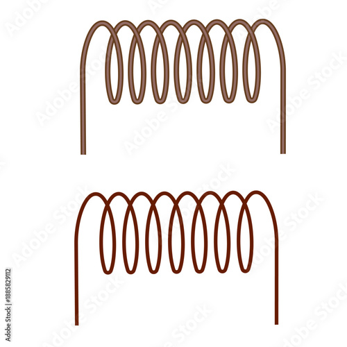コイルのイラスト