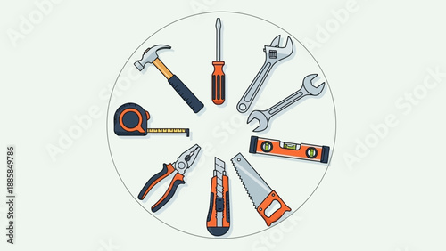 Essential Hand Tools for Home Improvement and Construction Projects.