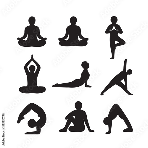  Yoga poses
