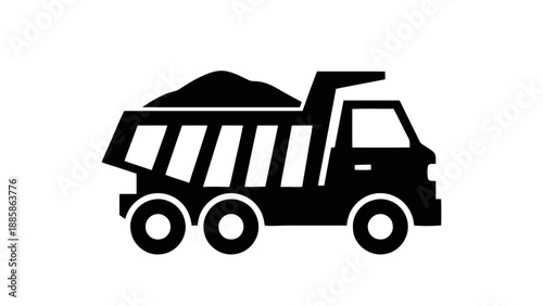 Dump truck icon