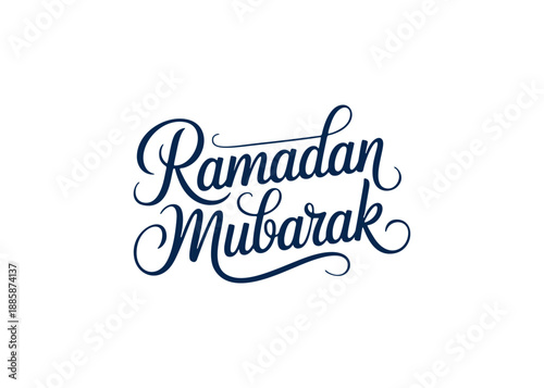 Eid Mubarak Arabic Calligraphy Elegant Islamic Celebration Stock Vector