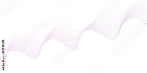 Dynamic minimal smoke sound line. Energy abstract smooth colorful gradient frequency isolated element creative blend. Science tech swirls with thin twisted connected vibration simple grid.