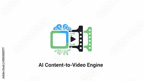 AI Content to Video Engine Technology.