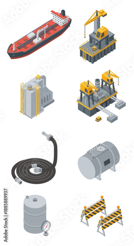 Industrial Equipment and Machinery Parts Collection.