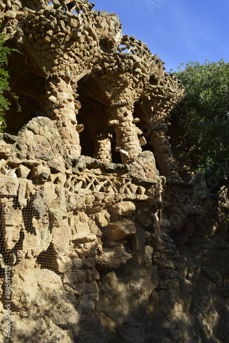Wallpaper Mural Parque Guell em Barcelona na Espanha Torontodigital.ca