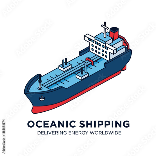 Cargo Ship Vessel Oceanic Shipping Transport.