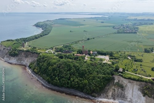 Leichttürme auf Kap Arkona Insel Rügen 